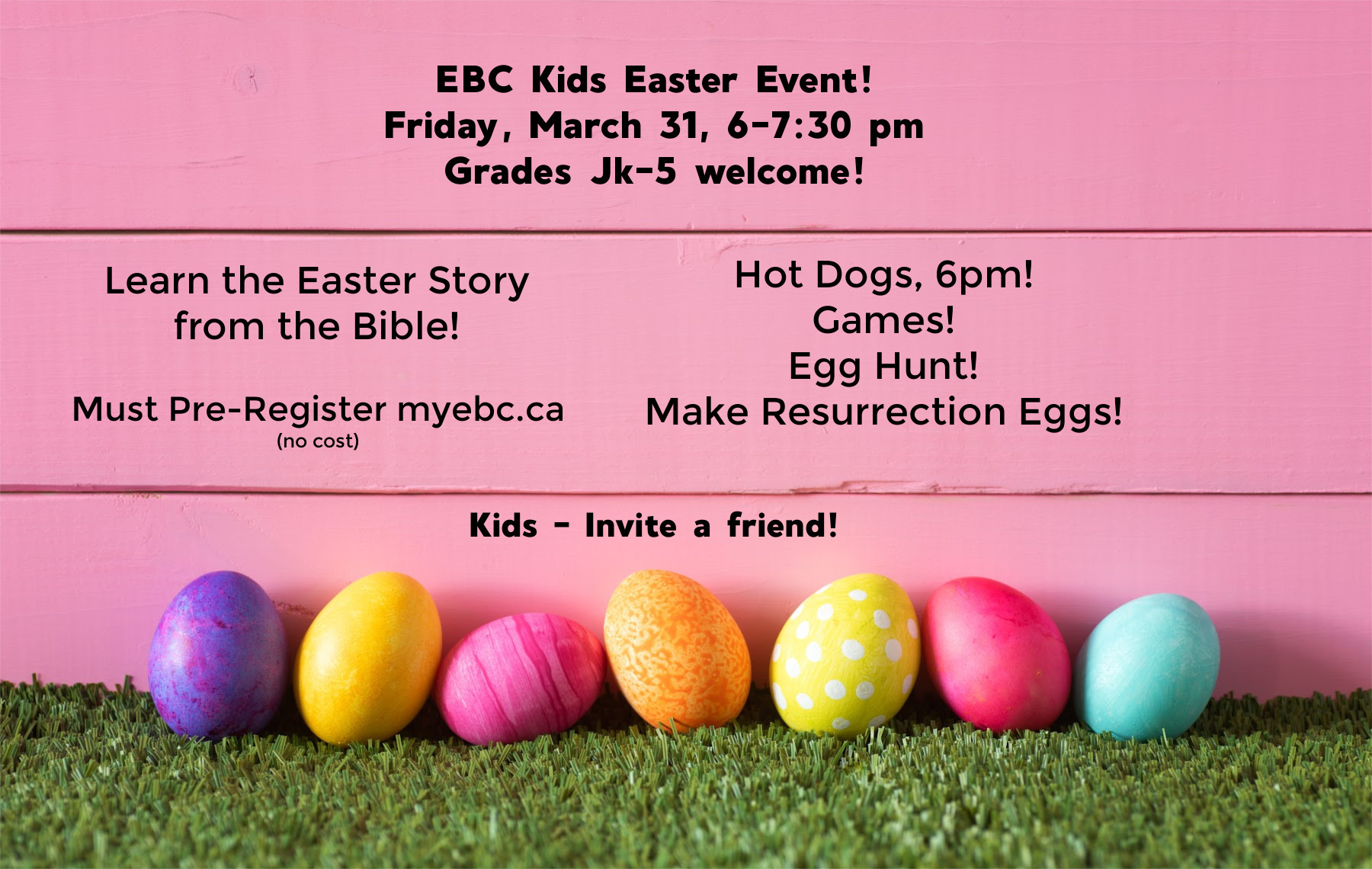 Easter Event full details
