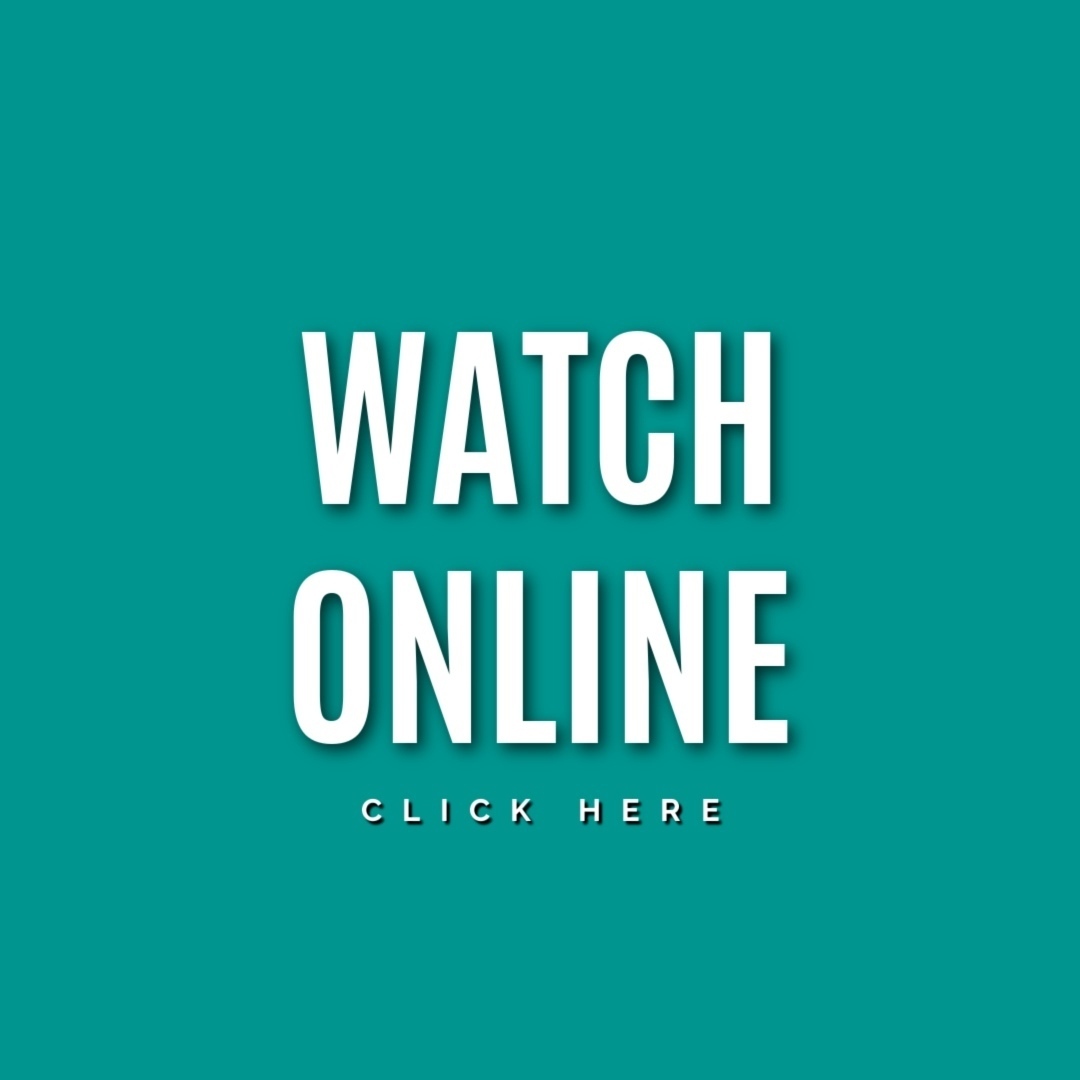 teal background with white lettering