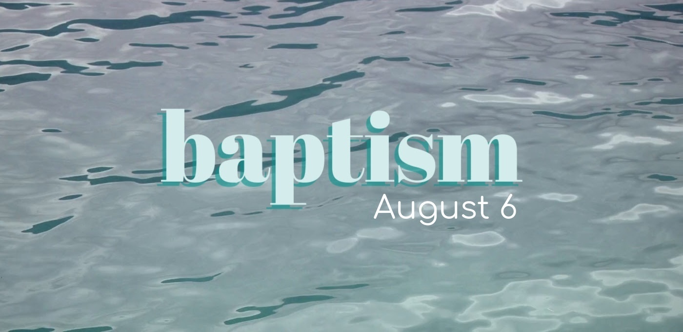 wavy blue water background with teal and white lettering