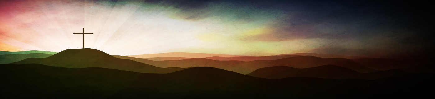 cross on landscape